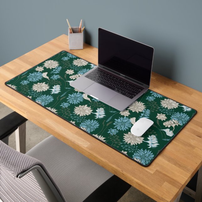 Elegant  Chic Wildflower  Desk Mat (Office 2)