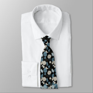 Elegant Chic Wildflower Men's Tie