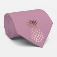 elegant chick clear rose gold tropical pineapple