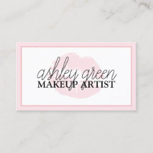 Elegant chick pink lips & frame makeup artist