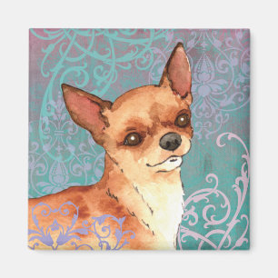 Elegant Chihuahua Magnet