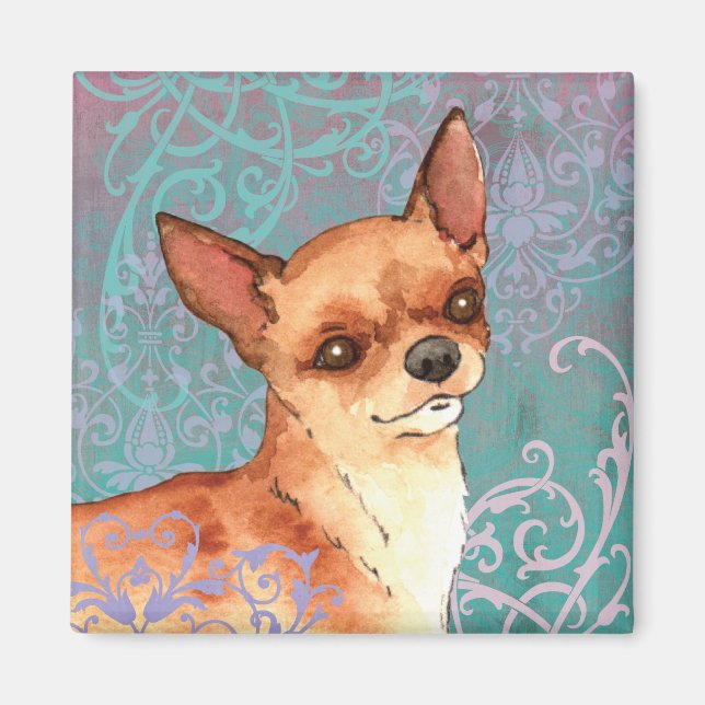 Elegant Chihuahua Magnet (Front)