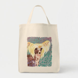 Elegant Chinese Crested Tote Bag