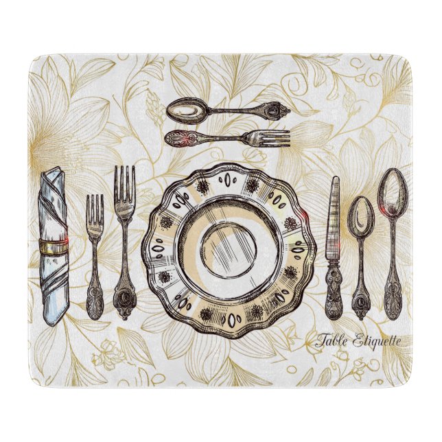 Elegant chopping board (Front)