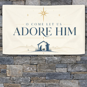 Elegant Christian Christmas Banner