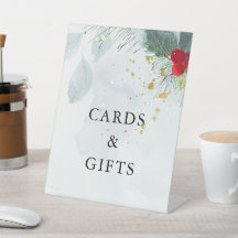 Elegant Christmas and Winter Watercolor Wedding