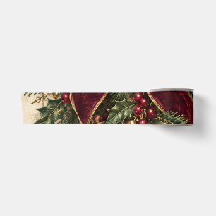Elegant Christmas Bell,Vintage Holiday Bells style Satin Ribbon