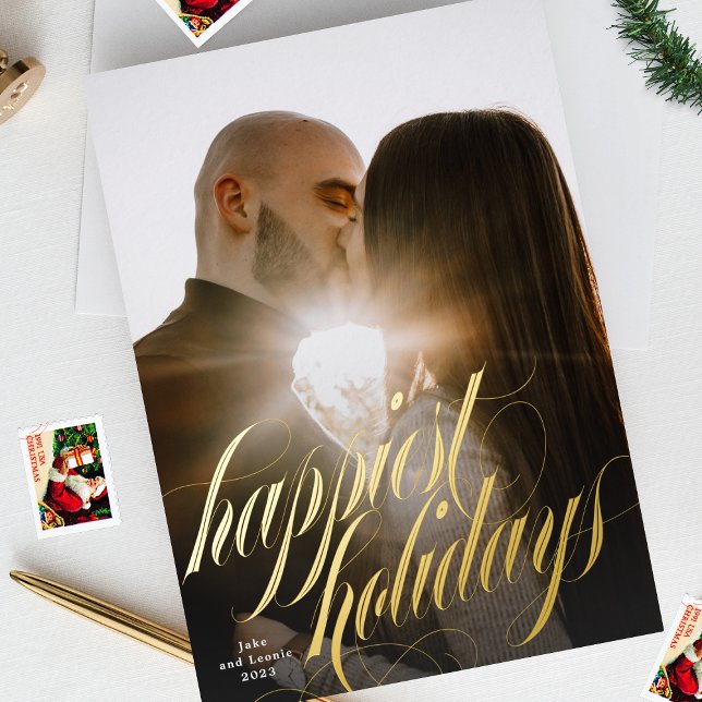 Elegant Christmas Calligraphy One Photo (Creator Uploaded)