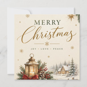 Elegant Christmas,Classic Snowy Pine Cones, Bows Invitation
