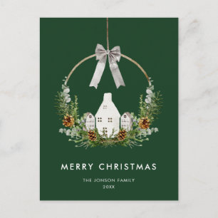 Elegant Christmas Composition Company Holiday Postcard