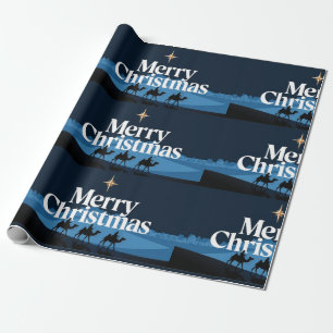 Elegant Christmas Design - The Star of Bethlehem Wrapping Paper