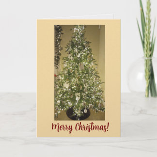Elegant Christmas Greeting Card