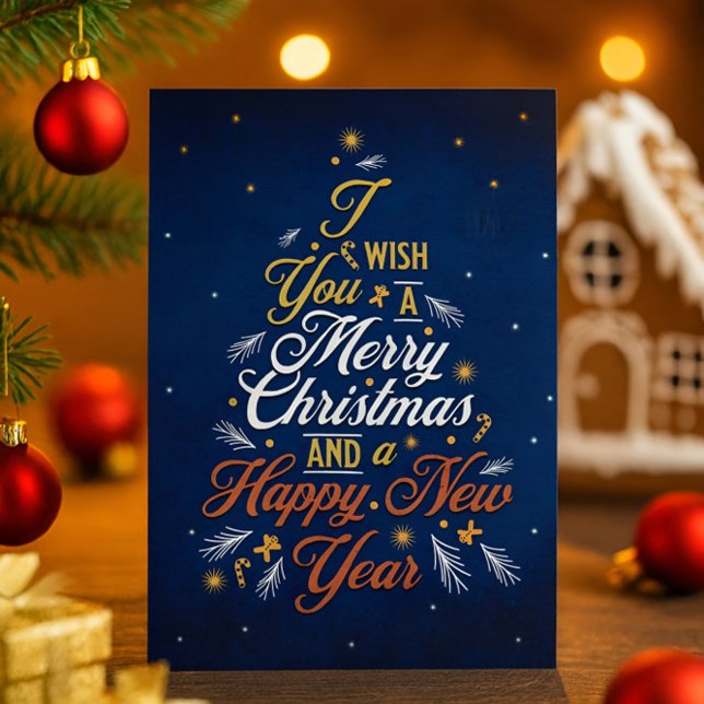Elegant Christmas & Happy New Year Greeting Card (Creator Uploaded)