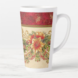 Elegant Christmas Latte Mug! Mug