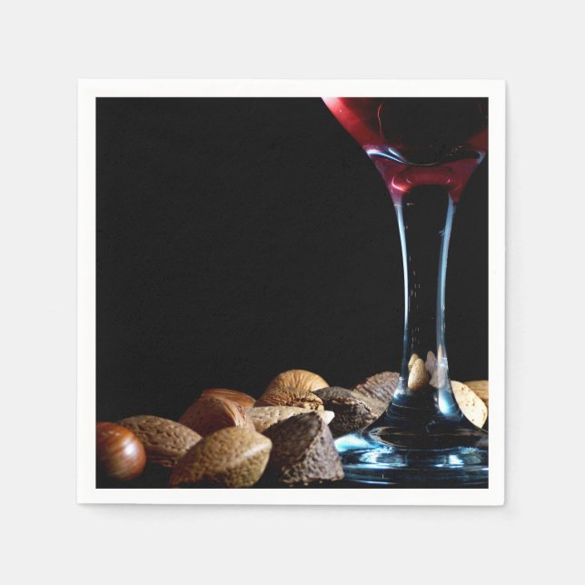 Elegant Christmas napkins (Front)