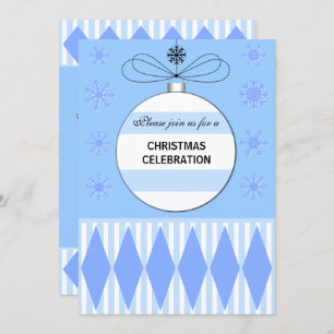 Elegant Christmas Party Invitation