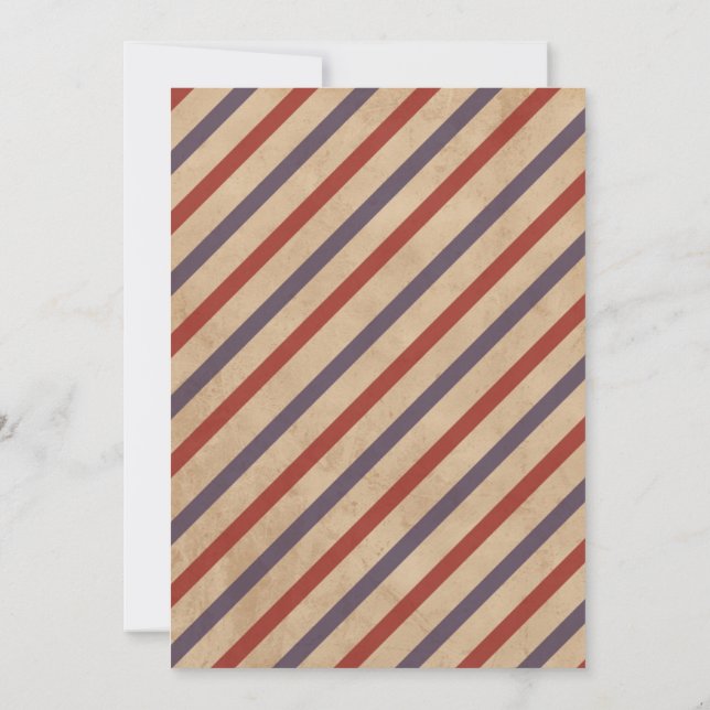 Elegant Christmas Party Invitation - Customisable  (Back)