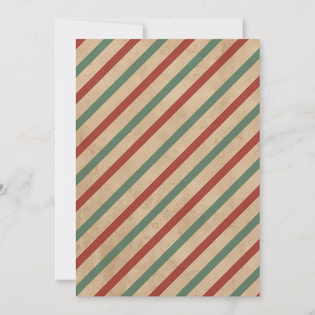 Elegant Christmas Party Invitation - Customisable  (Back)