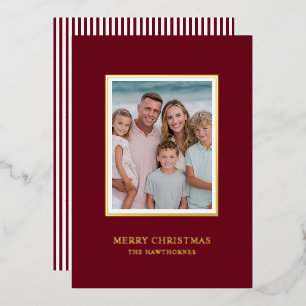 Elegant Christmas Photo Simple