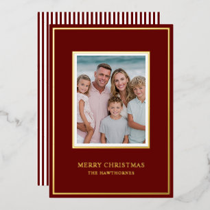Elegant Christmas Photo Simple
