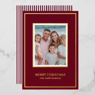 Elegant Christmas Photo Simple