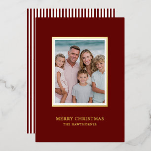 Elegant Christmas Photo Simple
