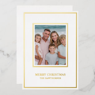 Elegant Christmas Photo Simple