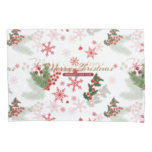 Elegant Christmas Pillowcase
