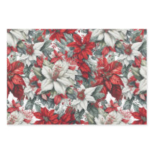 Elegant Christmas Pointsettias