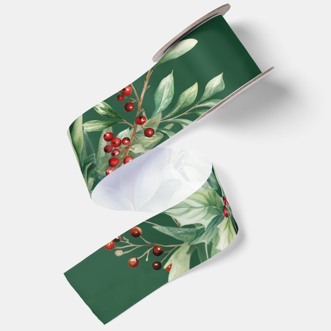 Elegant Christmas  Satin Ribbon (Front+Back)