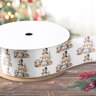 Elegant Christmas Satin Ribbon