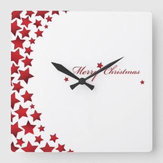 Elegant Christmas Star Wall clock