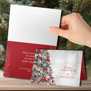Elegant Christmas Tree Card