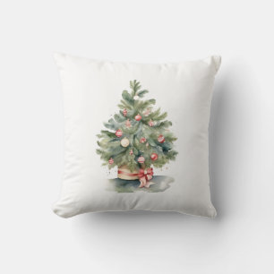 Elegant Christmas Tree Cushion