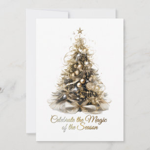 Elegant Christmas Tree Holiday Card