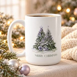 Elegant Christmas Trees Coffee Mug