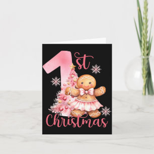 Elegant Christmas Watercolor Snow Toddler T Shirt Card