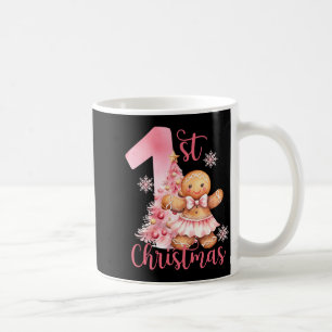 Elegant Christmas Watercolor Snow Toddler T Shirt  Coffee Mug