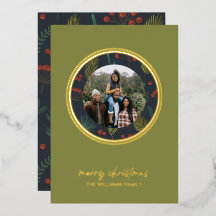 Elegant Christmas Winter Greenery
