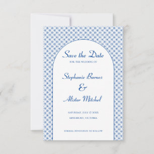 Elegant Circle Seamless Pattern Geometric Save The Date