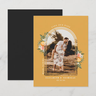 Elegant Citrus Orchard   Boho Save the Date