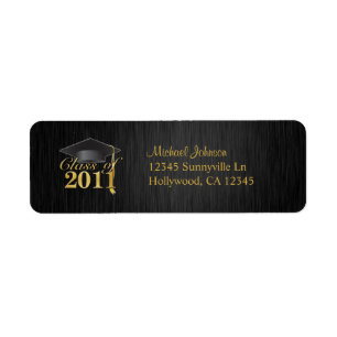 Elegant Class of 2011 Black / Gold