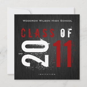 Elegant Class of 2011 Graduation Invitation