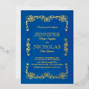 Elegant Classic and Vintage Formal Wedding Design