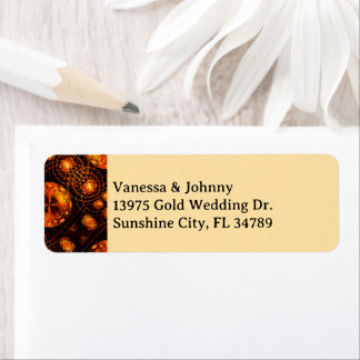 Elegant Classic Boho Modern Gold #901 Wedding