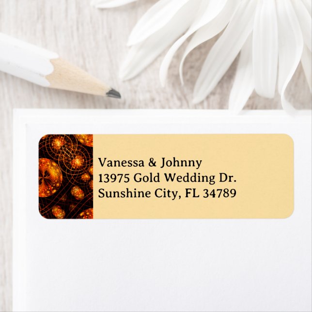 Elegant Classic Boho Modern Gold #901 Wedding (Insitu)