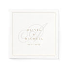 Elegant classic calligraphy vintage wedding