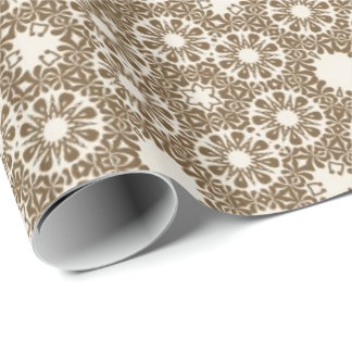elegant, classic, chocolate, espresso pattern wrapping paper
