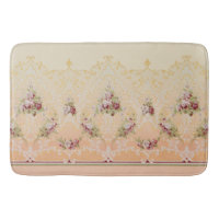Elegant Classic Floral and Gold Rococo Filigree