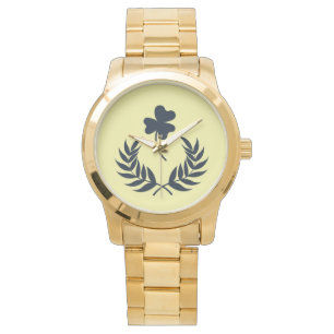 Elegant Classic Floral Men's Watch
